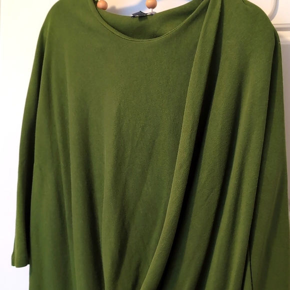 COS Dark Green Oversized Top in Women's size Small - Picture 4 of 10
